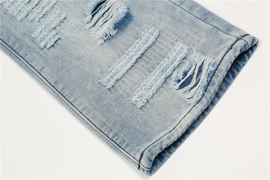 Damay-Ripped Denim
